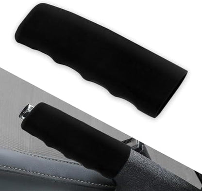 QODOLSI 1 PC Car Handbrake Handle Cover, 4.8" x 1.65" x 1.41" Silicone Wavy by QODOLSI