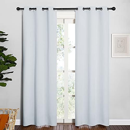 NICETOWN Room Darkening Curtains, 2 Panels, 34 by 84-inch - Image 2