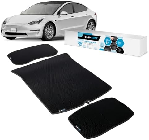 CLIM ART Cargo Liner for Tesla Model 3 2017-2026 Custom Fit Trunk Mat, by CLIMART