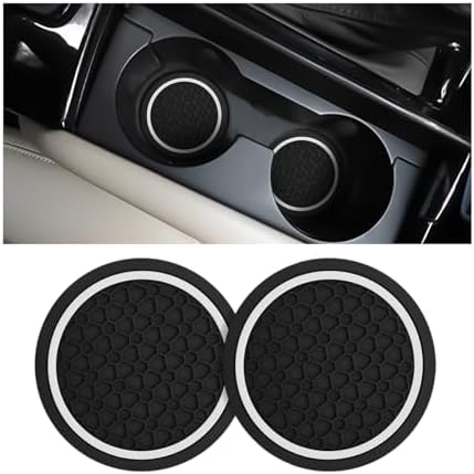 Mandark 2PCS 2.75 Inch Car Cup Holder Coasters by Unknown
