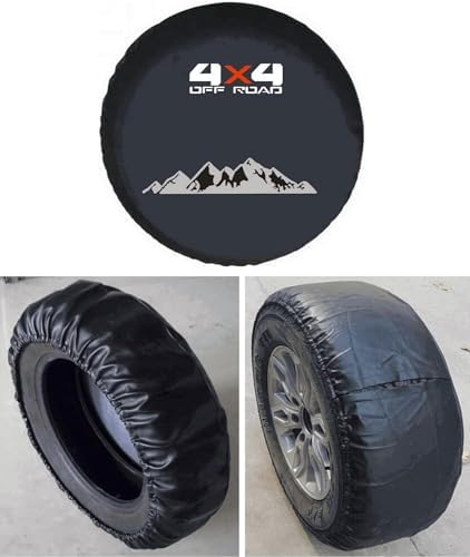 for Toyota Suzuki Ford Buick Envista, Honda CR-V CRV Spare Tire Cover, Faux - Image 4