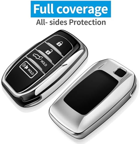 Tukellen for Toyota Key Fob Cover TPU Soft Case for 2025-2026 Camry 4 Runner - Image 3
