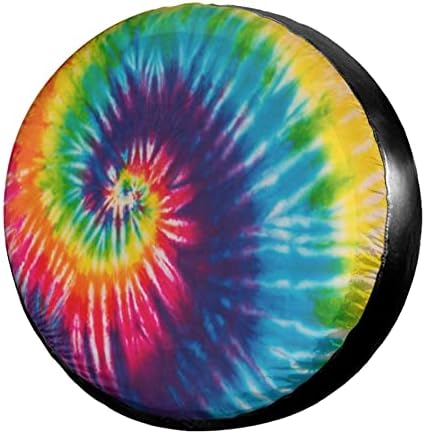 Delerain Tie Dye Spare Tire Covers by Delerain