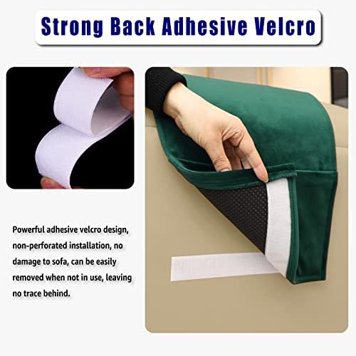 Velvet Recliner Headrest Pillow, Non-Slip Neck Support - Image 3