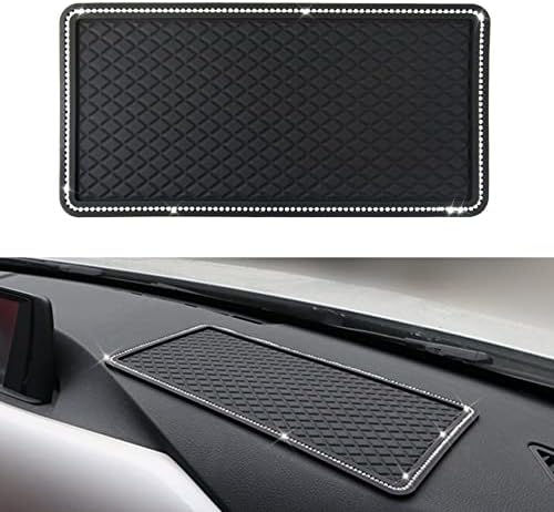 Car Dashboard Anti-Slip Rubber Pad, Universal Car Dash Sticky Adhesive Mat by Middrivr