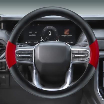 Yangday Leather Steering Wheel Cover - Image 3