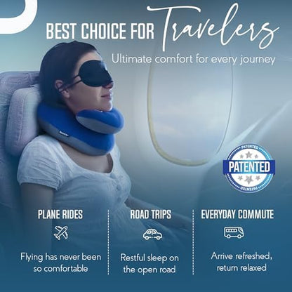 BCOZZY Travel Neck Pillow for Airplane - Image 4