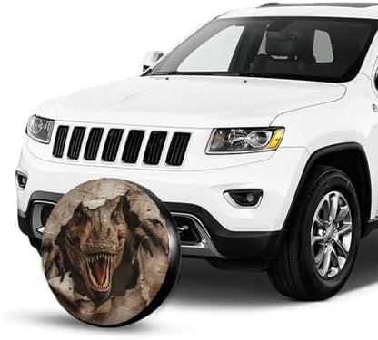 Funny Dinosaur Spare Tire Cover Wheel Protectors Waterproof Wheel Covers - Image 6
