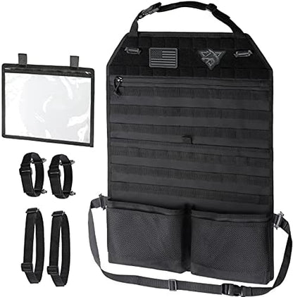 WYNEX Molle Seat Back Car Organizer Fit Most Car F150 Jeeps Pickups Trucks by WynexTactical