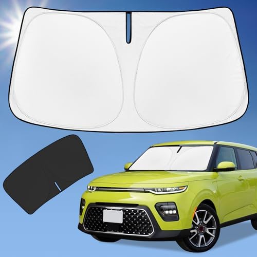 Sun Shade Sunshade for Kia Soul 2020-2024 2025 2026 Windshield Cover by ZOIBVCARSUNSHADE