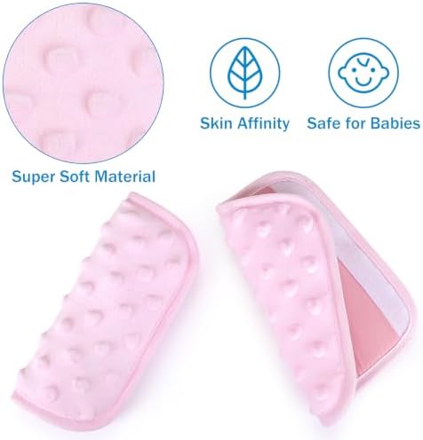Accmor Baby Car Seat Strap Covers Shoulder Pads, Super Soft Seat Belt Covers - Image 4