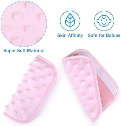 Accmor Baby Car Seat Strap Covers Shoulder Pads, Super Soft Seat Belt Covers - Image 4