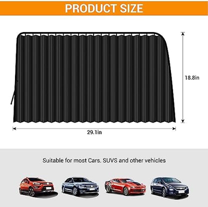 ZATOOTO Car Side Window Sun Shades, Car Curtains - Image 5