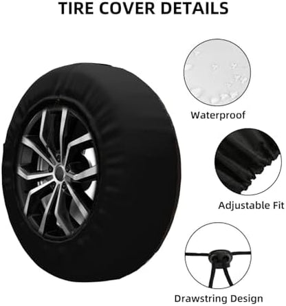 Funny Raccoon Spare Tire Cover Raccoon Wheel Protector - Image 3