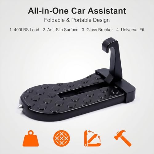 Car Door Step, Heavy Duty Aluminum Roof Rack Latch Hook - Image 7