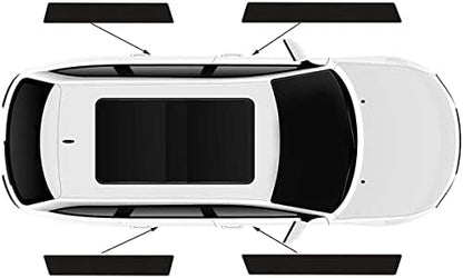 4 Pcs Mountain Range Door Sill Protector Stickers, Universal Size Door Entry - Image 3