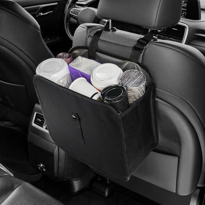 Amiss Foldable Car Trash Can, Collapsible Garbage Bag by Amiss