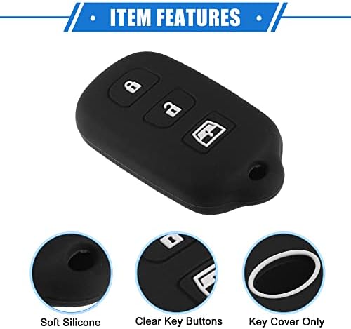 2 Pcs Key Fob Case Cover Compatible - Image 4