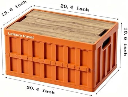3 Pack 50L Mix Color Random Collapsible Storage Crate - Image 6