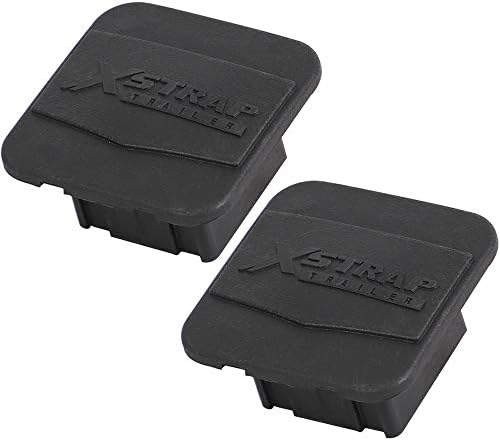XSTRAP STANDARD 2PCS Trailer Hitch Cover 2 Inches Receiver Tube Hitch Plug by XSTRAPSTANDARD