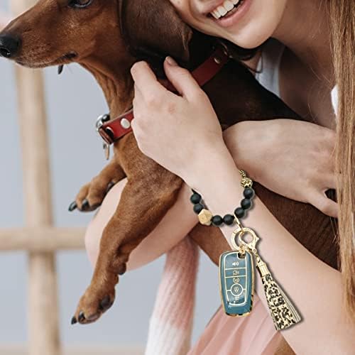 Car Key Fob Cover with Premium Wristlet Fits - Image 5