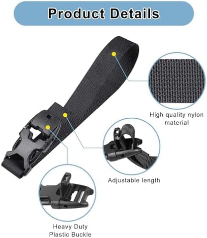 Vigorport Utility Straps Quick Release Nylon Backpack Accessory Bag Strap - Image 2