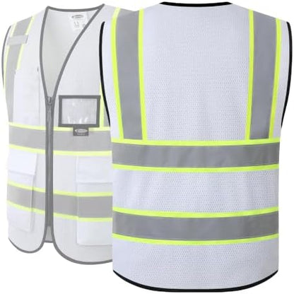 JKSafety Safety Vest for men women Hi Vis Vest - Image 5