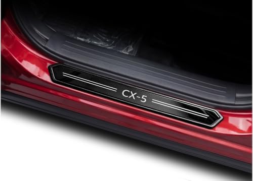 Door Sill Protector Trim Guard for Mazda CX-5 2026 2027, Accessories Plates - Image 2
