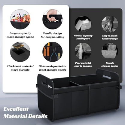 Sposuit Trunk Organizer for Car - 55L Collapsible Sturdy Car Storage - Image 6