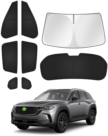 Canvcle Sunshades for Mazda CX-50 2023-2025 2026 CX50 Accessories Windshield by Canvcle