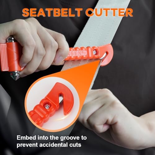 20 PCS Car Safety Hammer Emergency Escape Tool Auto Car Window Glass Hammer - Image 4