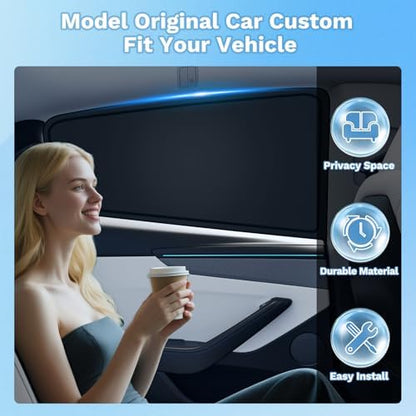 KUST Car Window Shades for Toyota RAV4 2013-2018 Windshield Sun Shade Side - Image 4