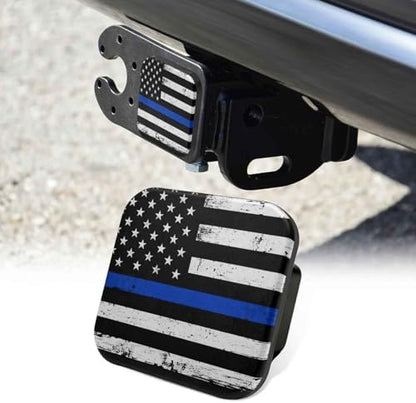 Vintage USA Flag Tow Hitch Covers Heavy Duty Rubber Trailer Hitch Cover 2" by Unknown