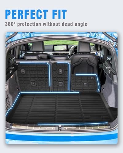 Cargo Liners Backrest Mat for BMW X1 Accessories 2023-2025 - Image 3