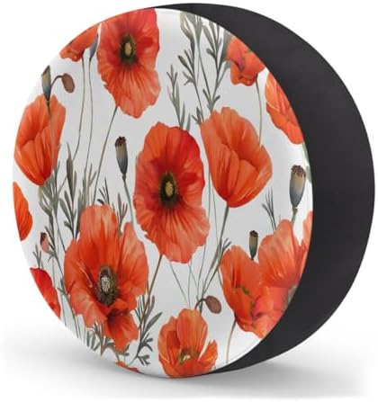 Spare Tire Cover for RV Trailer, Camper Spare Tire Covers Fit for Jeep Travel - Image 2