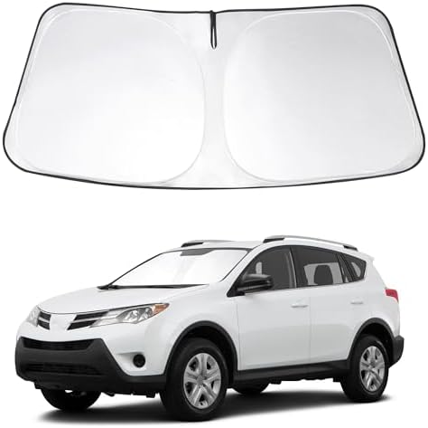 Windshield Sun Shade Sunshade for 2013-2017 2018 Toyota RAV4 by LHFLIVE