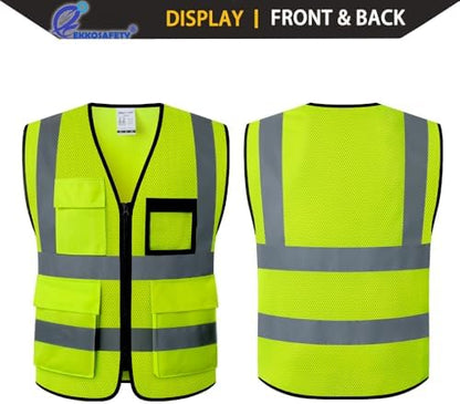 Hi Vis Reflective Safety Vest for Men Women - Image 4