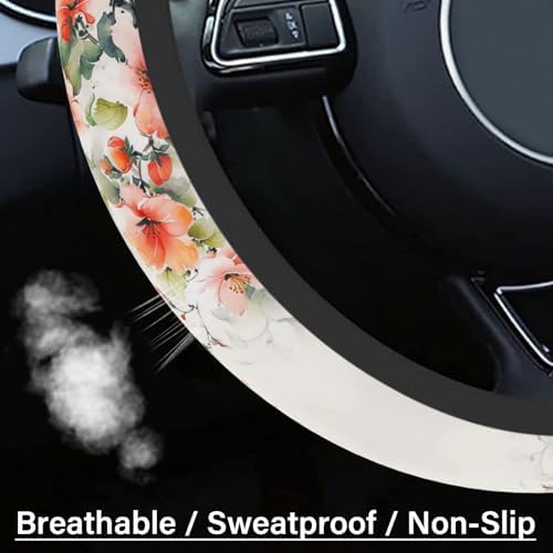 Steering Wheel Cover Neoprene Material Most Cars Men&Women Universal 15 inch - Image 4