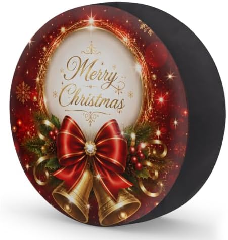 Christmas Spare Tire Cover Waterproof Dust-Proof Spare Wheel Covers - Image 2