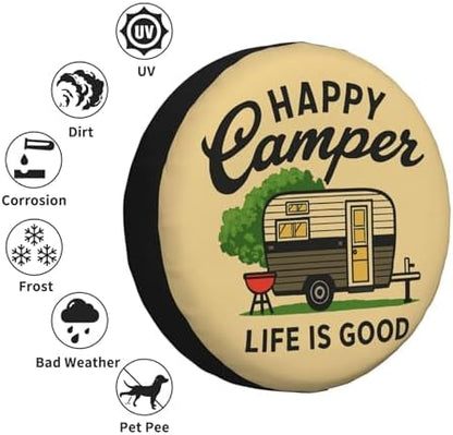 Spare Tire Cover Weatherproof Wheel Protectors Universal Wheel Covers - Image 5