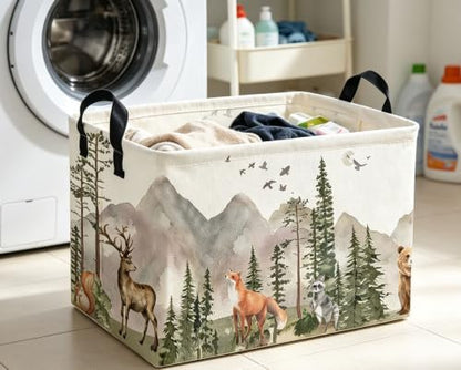 Rectangle Kids Baskets Animal Basket Cute Storage Bin Fish Box - Image 3