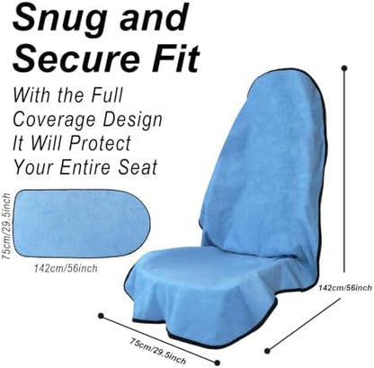 Car Seat Cover Protector Front Seats, - Image 3