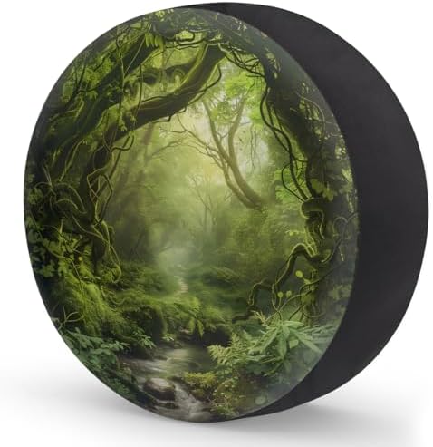 Forest Spare Tire Cover 16in Spare Wheel Covers Tire Storage Cover - Image 2
