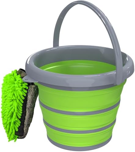 Collapsible Car Wash Bucket by goldfox