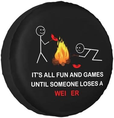 Rv Spare Tire Cover for Trailers, Waterproof Dust-Proof Camper Spare Tire Cover by Sumsive
