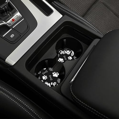 Dog Paw Print Steering Wheel Cover pet 15 Inch +2 Car Coasters - Image 7