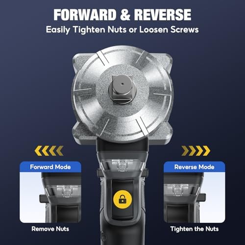 SOARFLY Cordless Impact Wrench 1/2", 900 Ft-Lbs, 2x4.0Ah Batteries - Image 6