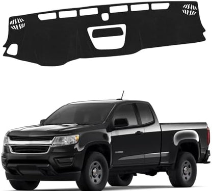 Dashboard Mat Cover for Chevy Chevrolet Colorado 2015-2021 2022 Left Hand by BOLTRY