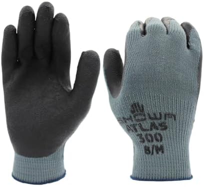 SHOWA Atlas 300 Original 1994 Crinkle Grip Work Gloves, by Showa
