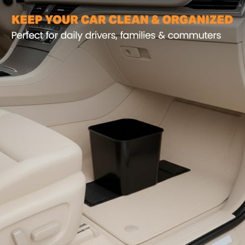 Car Trash Can with Stability Wings – Leakproof Portable Garbage Bin - Image 6